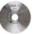 Disc pentru circular D50 x d10 x 0.5 mm neferoase