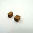 Scripeti tripli din lemn 7 mm (50 buc)
