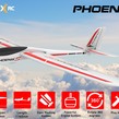 Aeromodel motoplanor VOLANTEX PHOENIX S4 PNP, cu fuselaj din plastic rezistent si motor brushless (1600 mm)