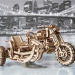 Sierra ModellSport - Motocicleta Scrambler UGR-10 UHEARS Kit de construit (380 piese)