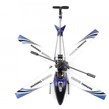 Elicopter cu radiocomanda SYMA S107G, stabilizat electronic, cu cadru din aluminiu, albastru