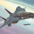 Macheta avion KIT Revell Grumman F-14A Black Tomcat, scara 1:144, KIT