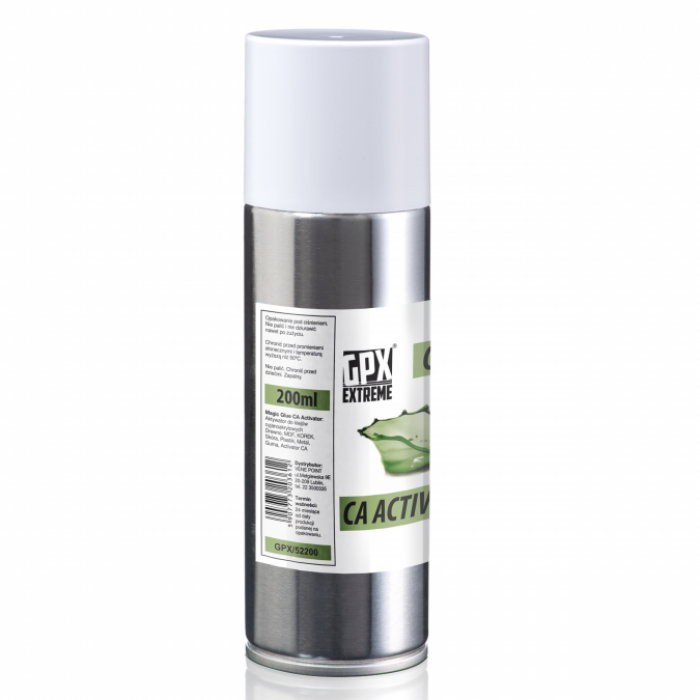 Sierra ModellSport - Activator spray GPX Extreme pentru uscarea accelerata a adezivilor de tip cianoacrilat, 200ml