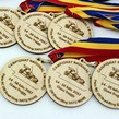 Medalii lemn obechi