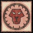 Mozaic decorativ ceramica horoscop LEU Domenech
