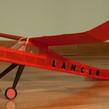 Aeromodel zbor liber Guillows LANCER KIT (610 mm)