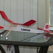 Aeromodel zbor liber Guillows LANCER KIT (610 mm)