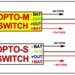 Modul switch RC optic cu memorie