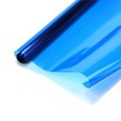 Folie termoadeziva transparenta Albastru (1 m)