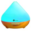 Difuzor aroma cu Ultrasunete TaoTronics TT-AD002, 300ml, 13W, LED 7 culori, oprire automata - Nuc natur